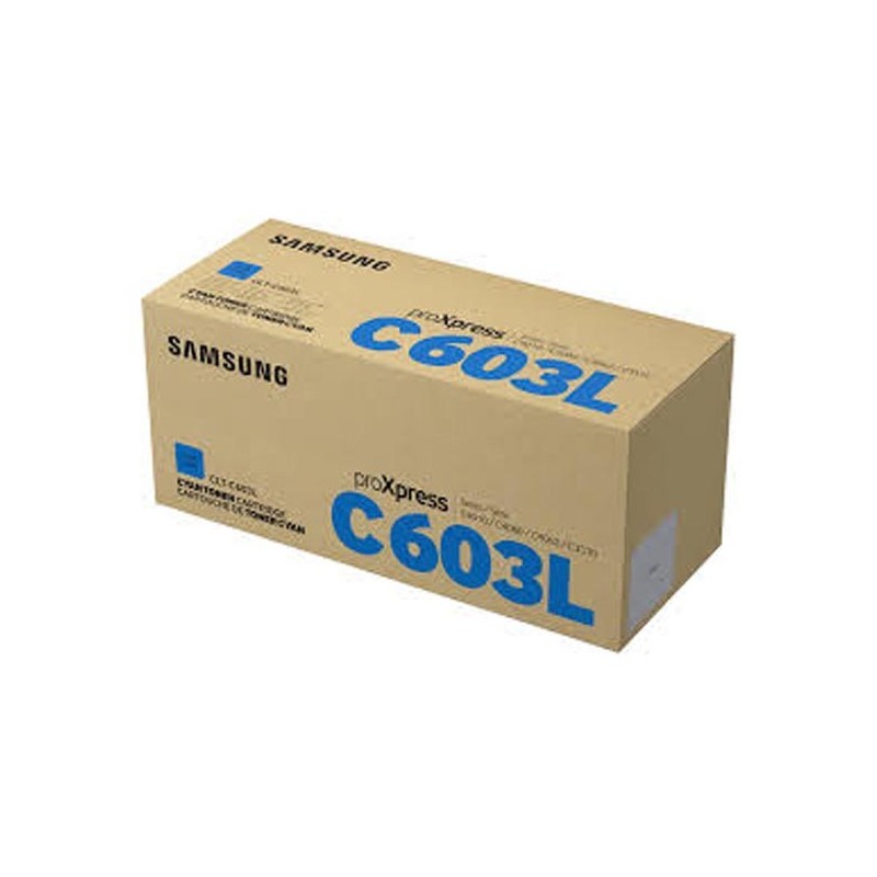 HP oryginalny toner SU080A, CLT-C603L, cyan, 10000s, C603L, high capacity, Samsung ProXpress SL-C4010N, SL-C4010ND, SL-C4012ND, 