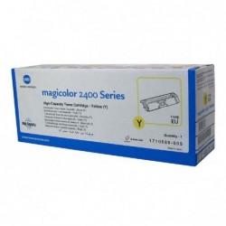 Konica Minolta oryginalny toner A00W132, yellow, 4500s, 1710-5890-05, Konica Minolta Magic Color 2400, 2430, 2450, 2480, 2500, -