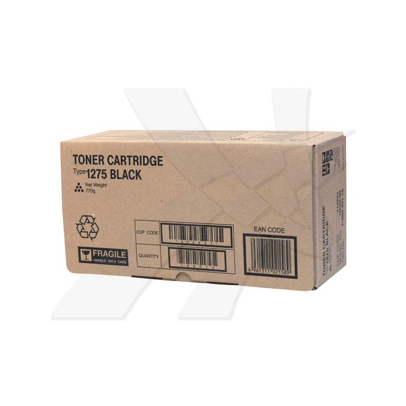 Ricoh oryginalny toner 412641, 430475, black, 3500s, Typ 1275, kompatybilny z DT516Bk, Ricoh Aficio FX16, 1130L, 1170L, 2210L, -