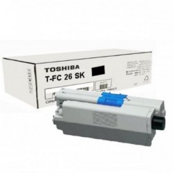 Toshiba oryginalny toner TFC26SK7K, black, 7200s, 6B000000559, 6B000001097, high capacity, Toshiba e-Studio 262CP, 222CS, 263CS 