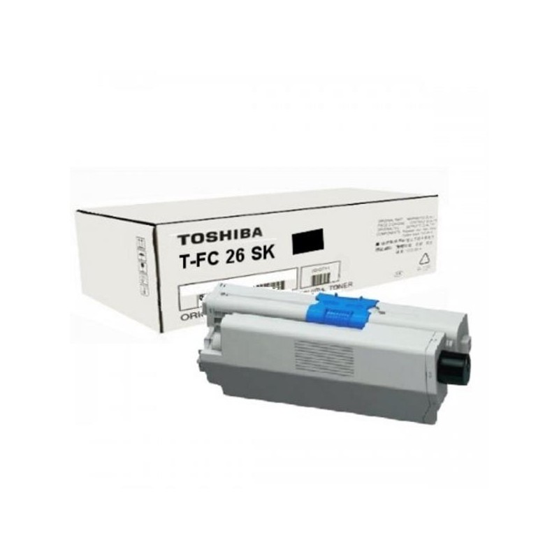 Toshiba oryginalny toner TFC26SK7K, black, 7200s, 6B000000559, 6B000001097, high capacity, Toshiba e-Studio 262CP, 222CS, 263CS 