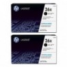HP oryginalny toner CF226XD, black, 18000 (2x9000)s, HP 26X, high capacity, HP LaserJet Pro M402, Pro MFP M426, dual pack, 2x93 