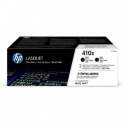 HP oryginalny toner CF410XD, black, 13000 (2x6500)s, HP 410X, high capacity, HP LJ Pro M452, MFP M377, MFP M477, dual pack, 680 