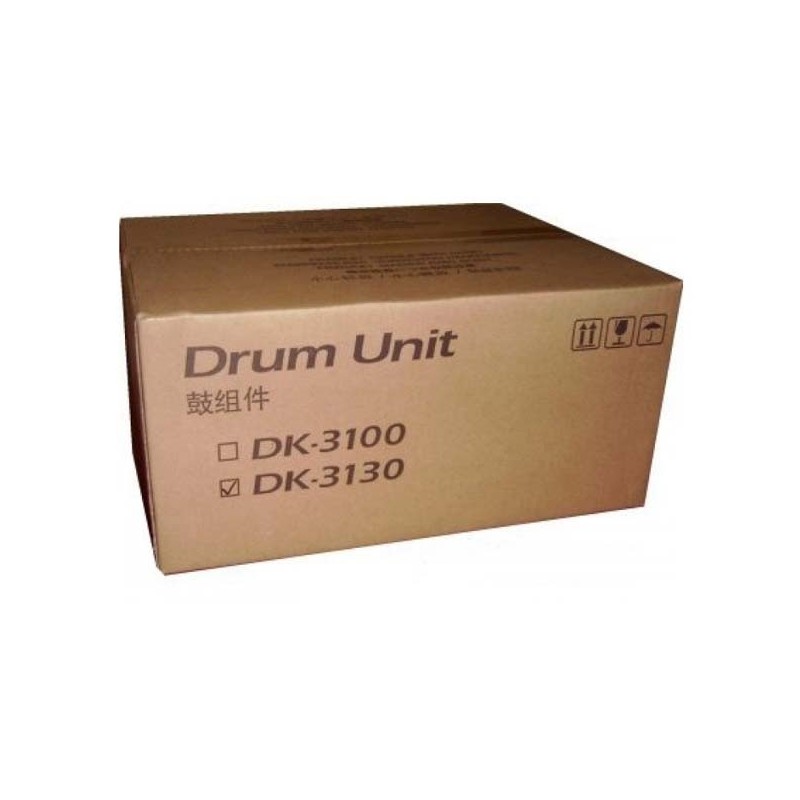Kyocera oryginalny bęben DK3130, black, 302LV93043, 302LV93042, 302LV93044, 302LV93062, 500000s, Kyocera FS-4100DN, FS-4200DN, -