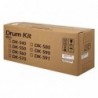 Kyocera oryginalny bęben DK-590K, black, 302KV93017, 302KV93018, 302KV93010, 302KV93014, 200000s, Kyocera FS-C2026MFP,FS-C2126M 