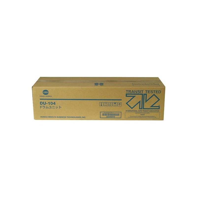Konica Minolta oryginalny bęben A2VG0Y0, black, DU-104, 220000s, Konica Minolta Bizhub Press C 1060,1070,1070 P,71 hc,Pro C 71 -