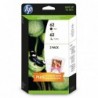 HP oryginalny zestaw tuszy N9J71AE, HP 62, black/color, 200/165s, 4.4.2005ml, HP value pack Envy 5640, 5644, 5660, 7640, Office 