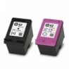 HP oryginalny zestaw tuszy N9J71AE, HP 62, black/color, 200/165s, 4.4.2005ml, HP value pack Envy 5640, 5644, 5660, 7640, Office 
