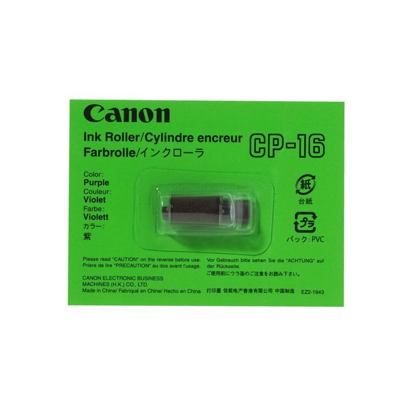 Canon wałeczki do kalkulatora CP16 II, P-1DH, P-1DTS, P-1DTS II, niebieska, 5167B001 - 1