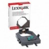 Lexmark oryginalny taśma do drukarek etykiet, 3070166, czarny druk/biały podkład - 1