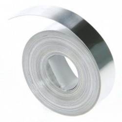 Dymo oryginalny taśma do drukarek etykiet, Dymo, 31000, S0720160, 4.8m, 12mm, aluminiowa bez kleju - 1