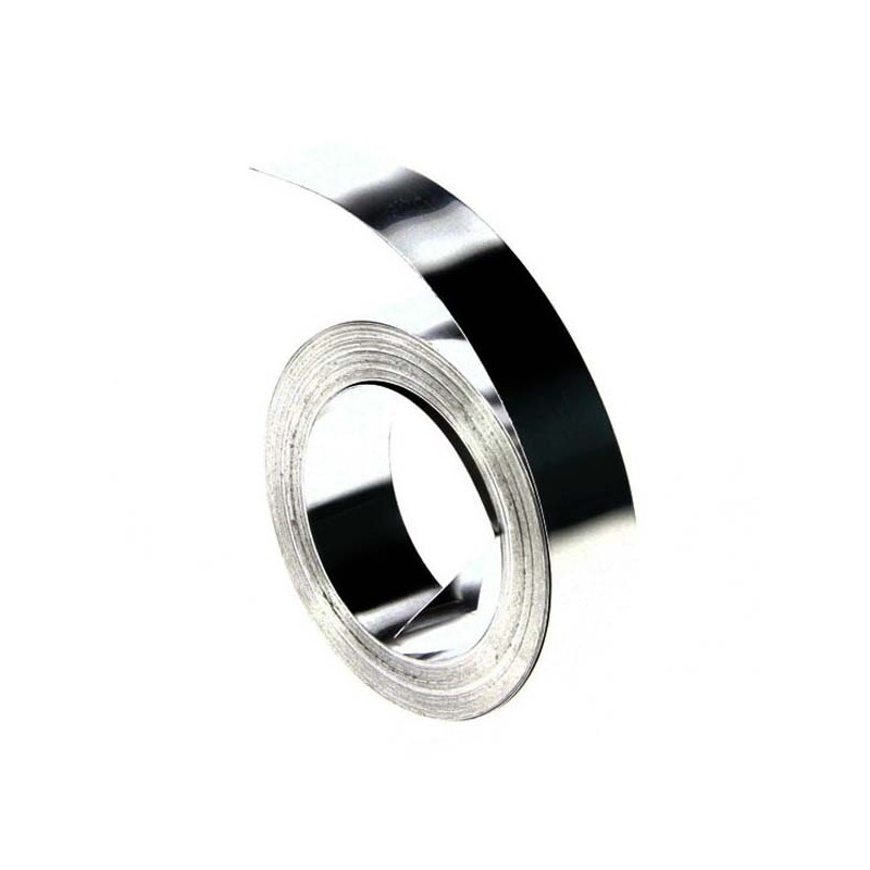 Dymo oryginalny taśma do drukarek etykiet, Dymo, 32500, S0720170, 6.4m, 12mm, stal nierdzewna - 1
