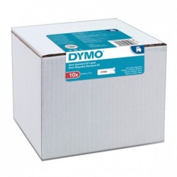 Dymo oryginalny taśma do drukarek etykiet, Dymo, 2093096, czarny druk/biały podkład, 7m, 9mm, op. 10 szt, cena za opakowanie, D 
