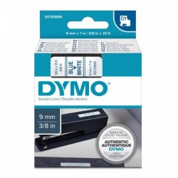 Dymo oryginalny taśma do drukarek etykiet, Dymo, 40914, S0720690, niebieski druk/biały podkład, 7m, 9mm, D1 - 2