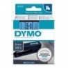 Dymo oryginalny taśma do drukarek etykiet, Dymo, 40916, S0720710, czarny druk/niebieski podkład, 7m, 9mm, D1 - 2