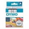 Dymo oryginalny taśma do drukarek etykiet, Dymo, 43613, S0720780, czarny druk/biały podkład, 7m, 6mm, D1 - 2