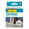 Dymo oryginalny taśma do drukarek etykiet, Dymo, 45018, S0720580, czarny druk/żółty podkład, 7m, 12mm, D1 - 2