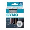 Dymo oryginalny taśma do drukarek etykiet, Dymo, 45020, S0720600, biały druk/przezroczysta podkład, 7m, 12mm, D1 - 2