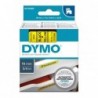 Dymo oryginalny taśma do drukarek etykiet, Dymo, 45808, S0720880, czarny druk/żółty podkład, 7m, 19mm, D1 - 2