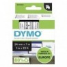 Dymo oryginalny taśma do drukarek etykiet, Dymo, 53710, S0720920, czarny druk/przezroczysty podkład, 7m, 24mm, D1 - 1
