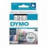 Dymo oryginalny taśma do drukarek etykiet, Dymo, 53710, S0720920, czarny druk/przezroczysty podkład, 7m, 24mm, D1 - 2