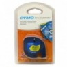 Dymo oryginalny taśma do drukarek etykiet, Dymo, 59423, S0721620, czarny druk/żółty podkład, 4m, 12mm, LetraTag taśma plastikow 