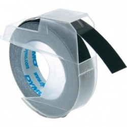 Dymo oryginalny taśma do drukarek etykiet, Dymo, S0898130, czarny podkład, 3m, 9mm, opakowanie 10 szt, 3D - 1