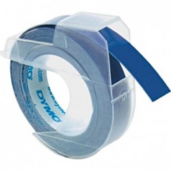 Dymo oryginalny taśma do drukarek etykiet, Dymo, S0898140, biały druk/niebieski podkład, 3m, 9mm, opakowanie 10 szt - 1