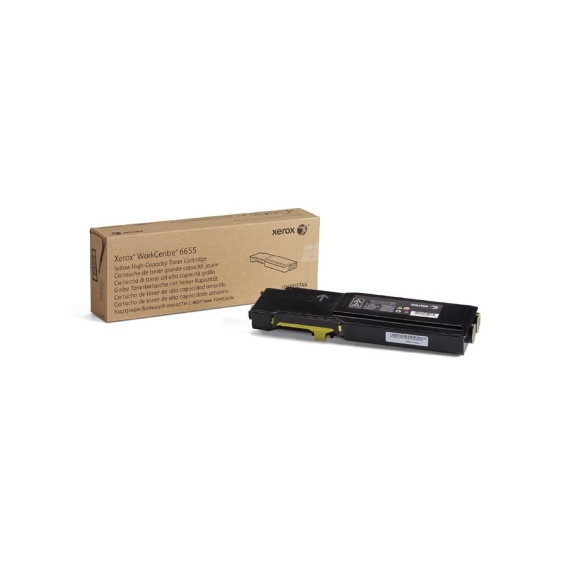 Xerox oryginalny toner 106R02754, yellow, 7500s, high capacity, Xerox WorkCentre 6655, O - 1