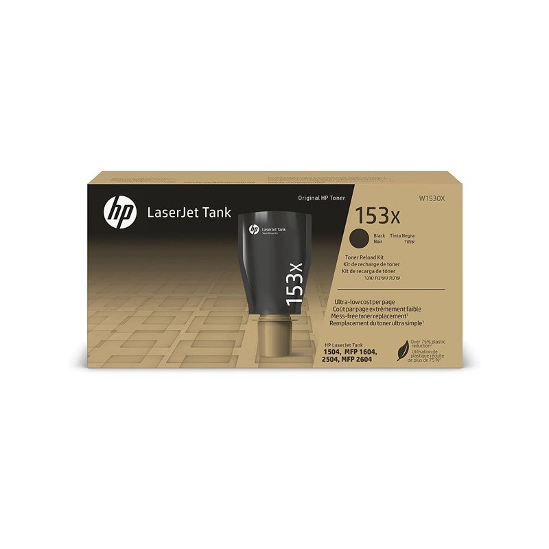 HP oryginalny W1530X, black, 5000s, HP 153X, high capacity, HP LaserJet Tank 1504, 2504, MFP 1604, MFP 2604, O - 1