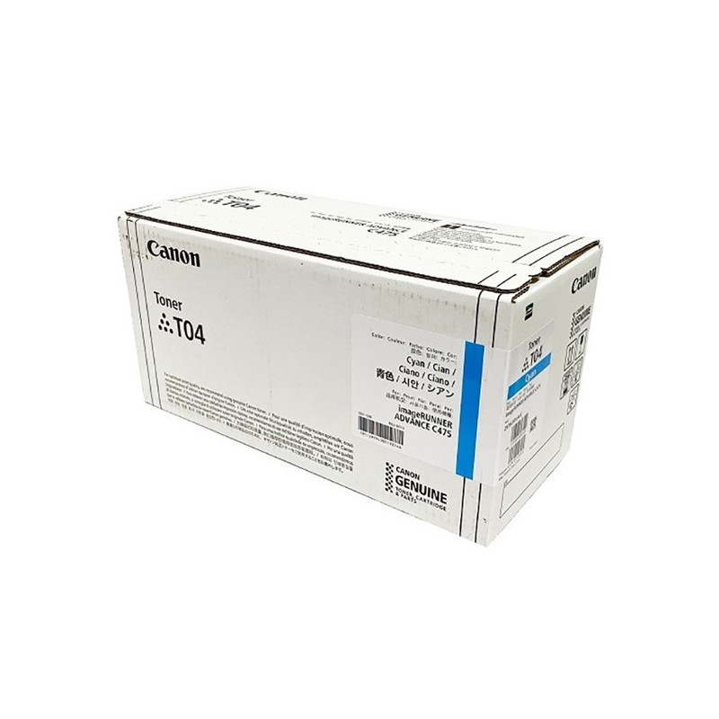 Canon oryginalny toner T04, cyan, 27500s, 2979C001, high capacity, Canon imageRUNNER C47xi, C47xiZ, O - 1