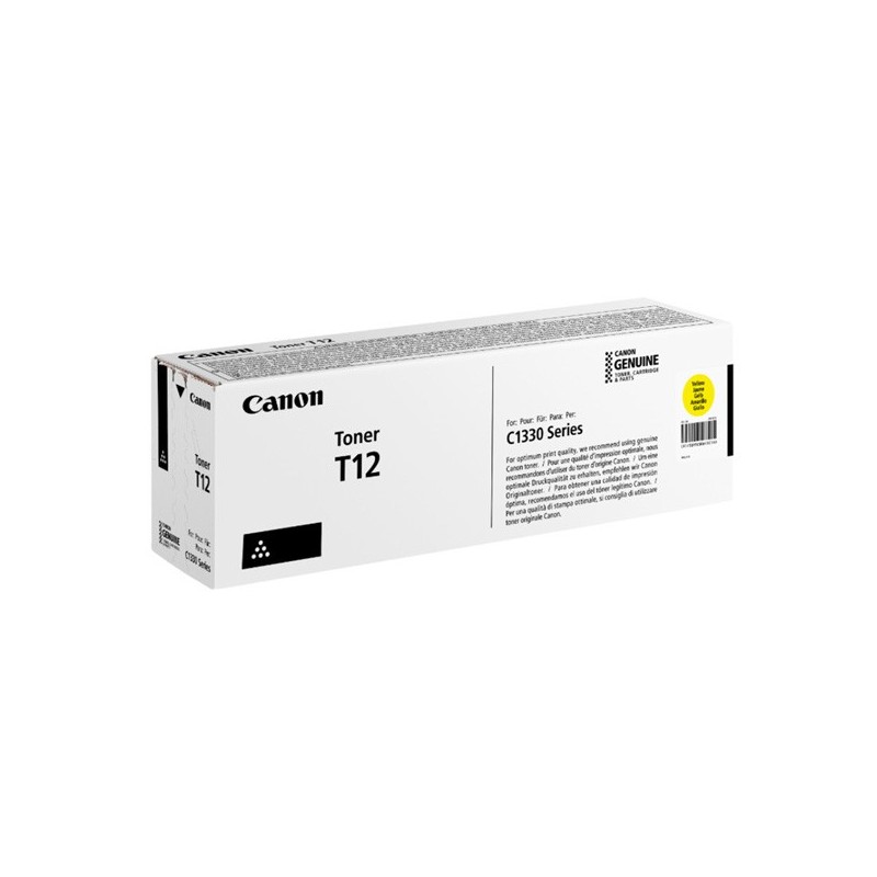 Canon oryginalny toner T12, yellow, 5300s, 5095C006, Canon i-SENSYS X C1333, O - 1