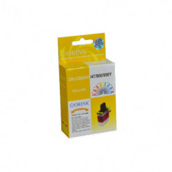 ORINK Tusz LC900Y do drukarek Brother DCP-110C / 310CN / MFC210C / FAX 1835C | Yellow | 17,5ml. - 1