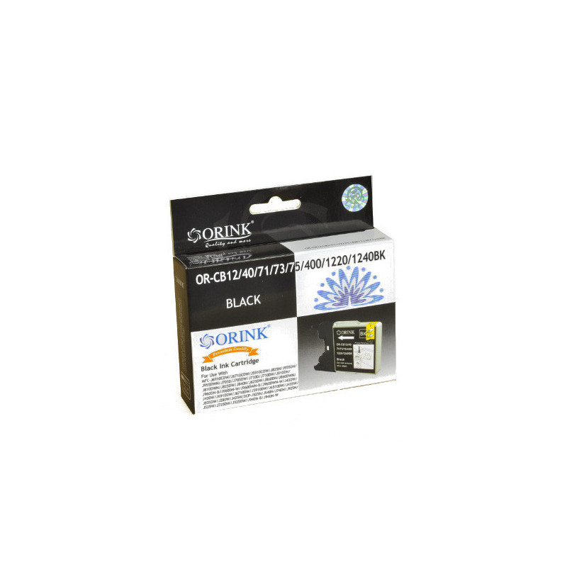 ORINK Tusz LC1240BK do drukarek Brother MFCJ6910CDW / J825N / J432W | Black | 16ml. - 1
