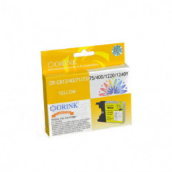 ORINK Tusz LC1240Y do drukarek Brother MFCJ6910CDW / J825N / J432W | Yellow | 12ml. - 1