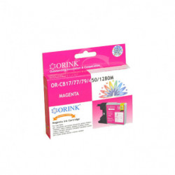 ORINK Tusz LC1280XLM do drukarek Brother MFCJ6510DW / J425W / DCP J525N | Magenta | 19ml. - 1