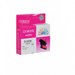 ORINK Tusz LC525XLM do drukarek Brother DCP J100 / DCP J105 / MFC J200 | Magenta | 15ml. - 1