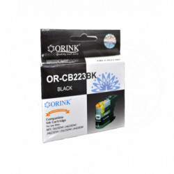 ORINK Tusz LC223BK do drukarek Brother MFC J5620DW / J4620DW / J4625DW / J5625DW / J4420DW | Black | 15ml. - 1