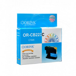 ORINK Tusz LC223C do drukarek Brother MFC J5620DW / J4620DW / J4625DW / J5625DW / J4420DW | Cyan | 10ml. - 1