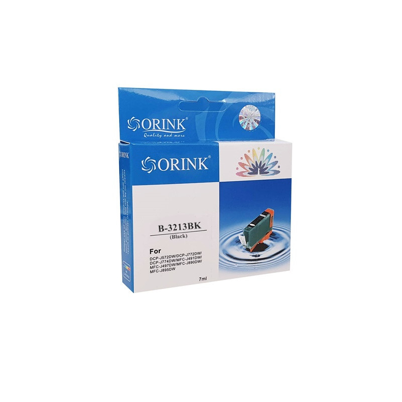 ORINK Tusz LC3213BK do drukarek Brother DCP J772DW / DCP J774DW / MCF-J890DW |Black| 11ml - 1