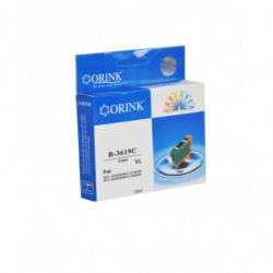 ORINK Tusz LC3619C do drukarek Brother MFC J2330DW / J3530DW / J3930DW | Cyan| 20ml - 1