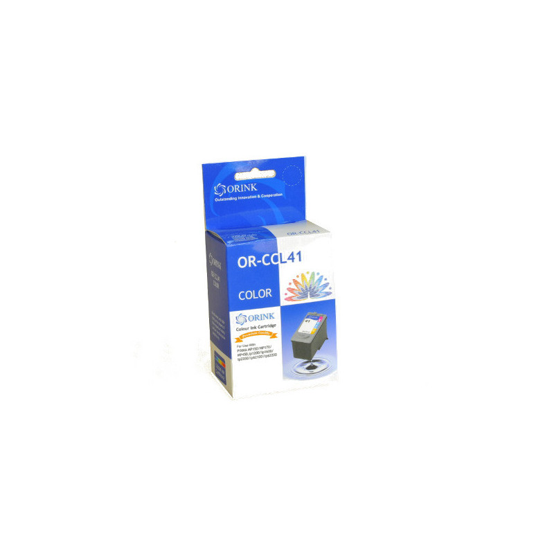 ORINK Tusz CL41 do drukarek Canon Pixma MP150 / MP170 / iP1200 | Color | 16,5ml. - 1