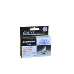 ORINK Tusz CLI526BK do drukarek Canon 526 Pixma iP4850 / IX6550 / MG5150 / MX715 | Photo Black | 10,5ml. - 1