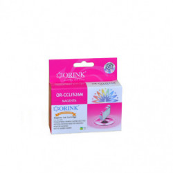 ORINK Tusz CLI526M do drukarek Canon 526 Pixma iP4850 / IX6550 / MG5150 / MX715 | Magenta | 10,5ml. - 1