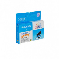 ORINK Tusz CLI571XLC do drukarek Canon Pixma MG5750 / MG6850 / MG7750 / CLI571C | Cyan | 12ml. - 1