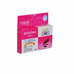 ORINK Tusz CLI571XLM do drukarek Canon Pixma MG5750 / MG6850 / MG7750 / CLI571M | Magenta | 12ml. - 1
