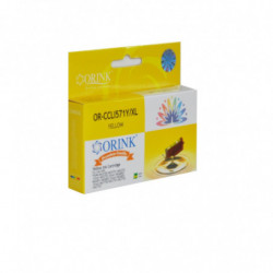 ORINK Tusz CLI571YXL do drukarek Canon Pixma MG5750 / MG6850 / MG7750 / CLI571Y | Yellow | 12ml. - 1
