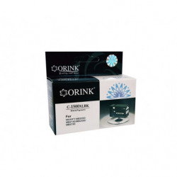 ORINK Tusz PGI 1500XLBK do drukarek Canon / MB2050 / MB2350 | Black | 38ml. - 1