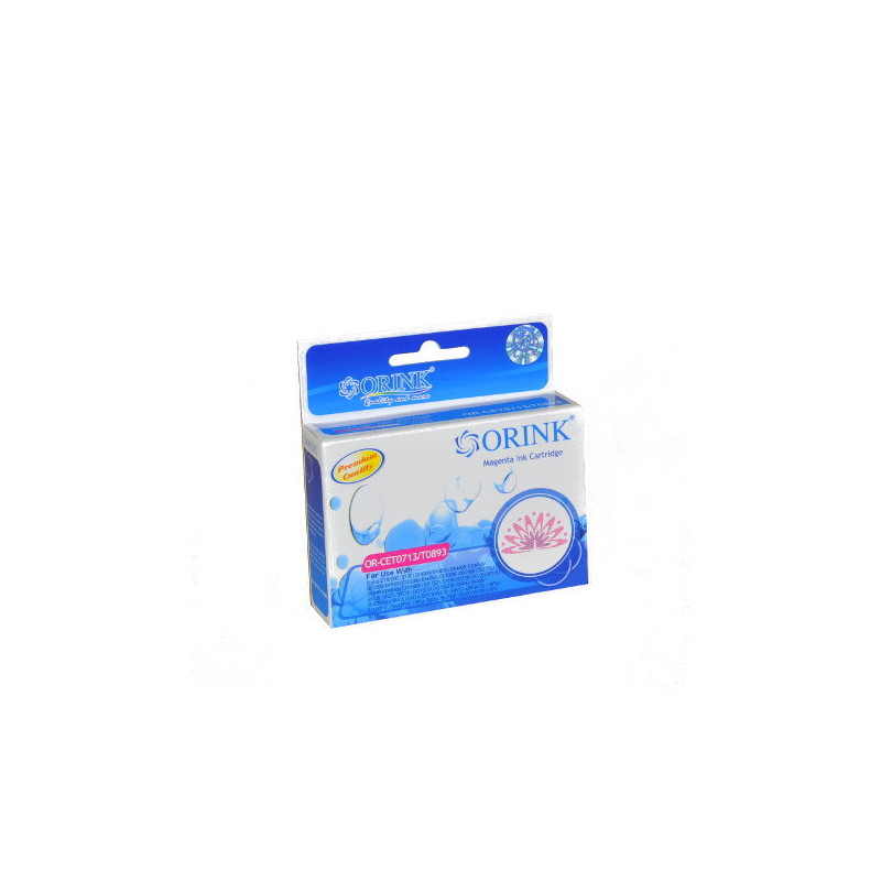 ORINK Tusz T0713 do drukarek Epson Stylus D120 / DX4000 / S20 / SX100 | Magenta | 13,5ml. - 1