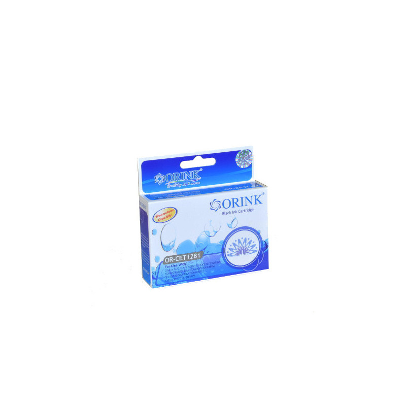 ORINK Tusz T1281 do drukarek Epson Stylus S22 / SX420W / Office BX305F | Black | 15ml. - 1